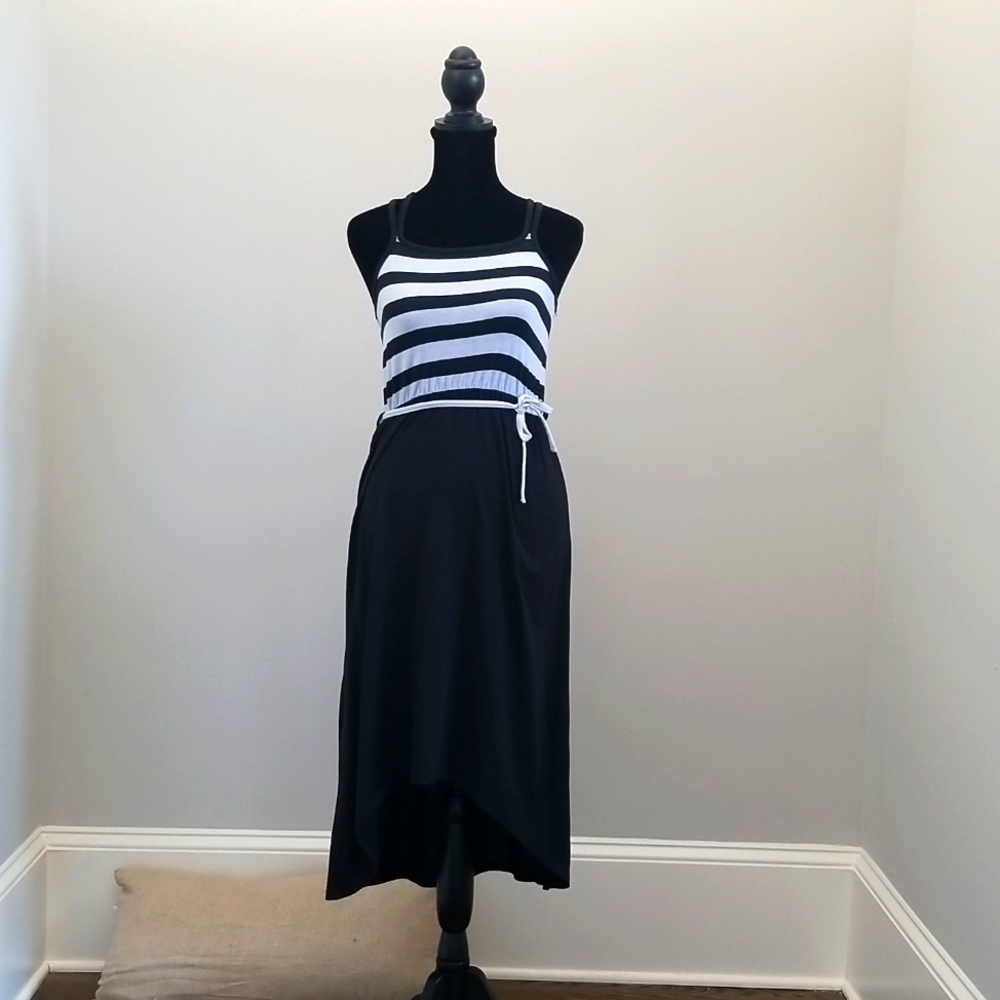 Kids casual stripe dress